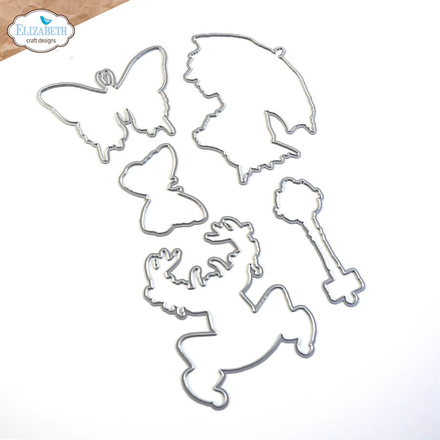 Elizabeth Craft Designs Juego de troqueles de campo inglés 2 2002